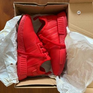 Adidas red ndr_1 sneakers